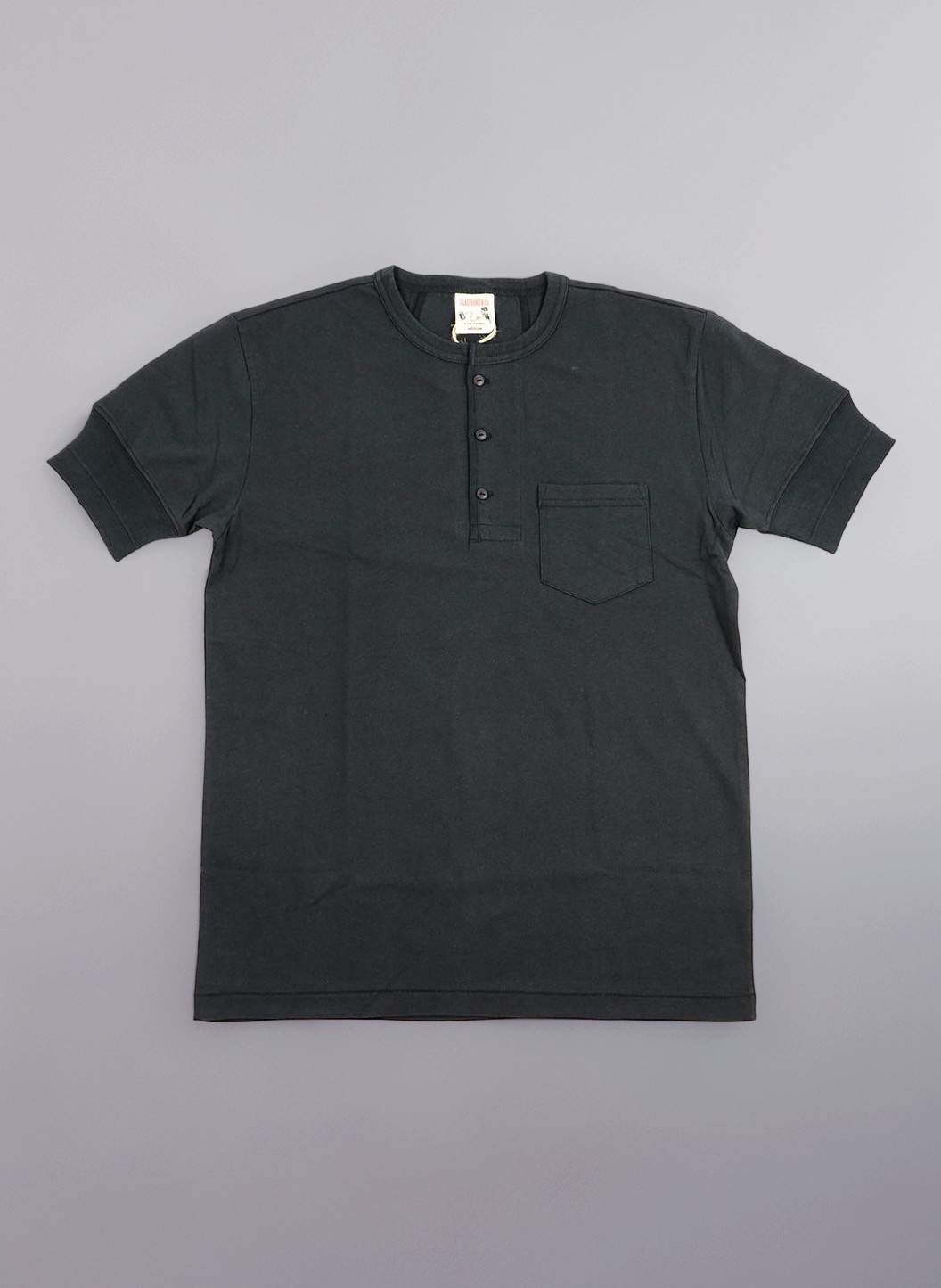 Amazon | (グラッドハンド) GLAD HAND HENRY-NECK POCKET T-SHIRTS